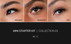 WinkClique Midi lashes provide balanced doll-eye volume for versatile looks.
