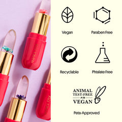 Winky Lux Flower Balm comes in plastic-neutral packaging.