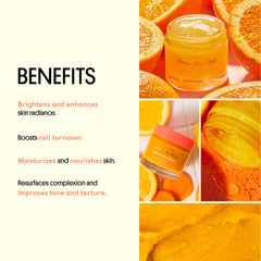 Winky Lux Orange You Bright exfoliator oil blend highlights moisture