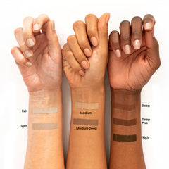 Winky Lux White Tea Tinted Moisturizer SPF 30 on skin demonstrating sun protection