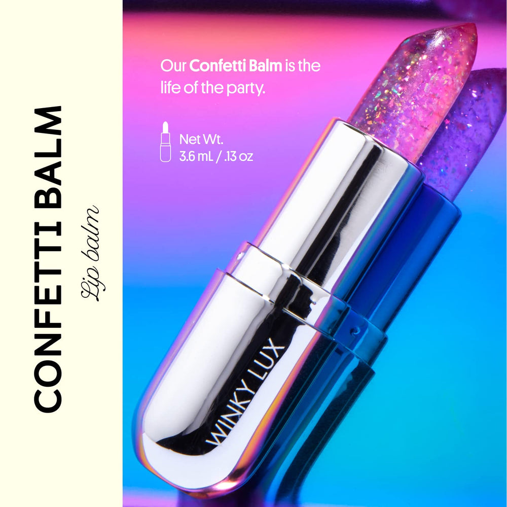 Duo-packaging of two Winky Lux balms in one set.