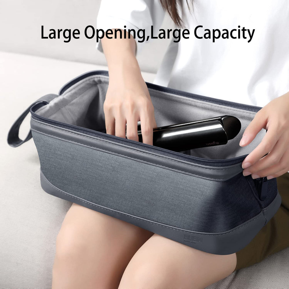 WINZEDGE Airwrap Travel Case neatly fits the full setup.