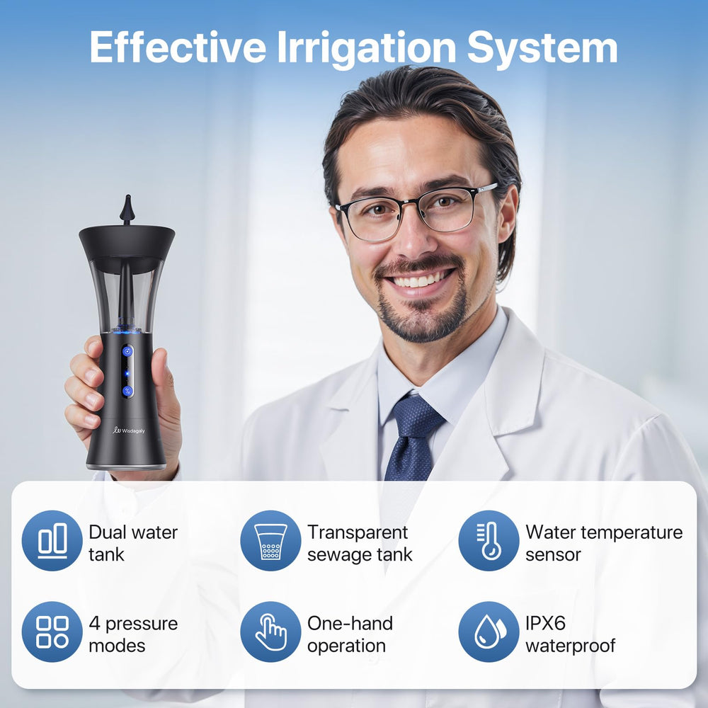 Wisdagaly one-handed operation makes cleaning quick and mess-free.