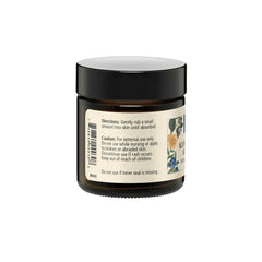 Wise Woman Herbals balm being gently rubbed into dry skin.
