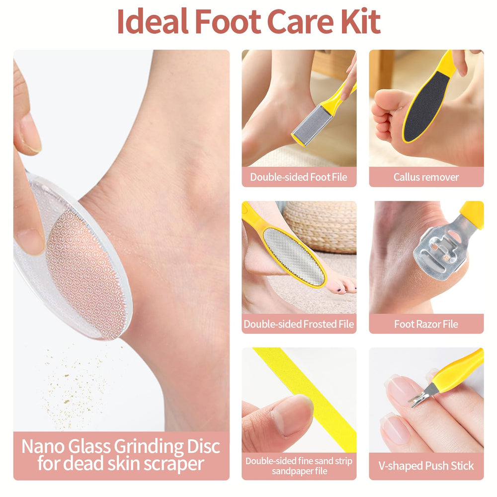 WisePulse waterproof foot callus remover rinsed under water for quick cleaning