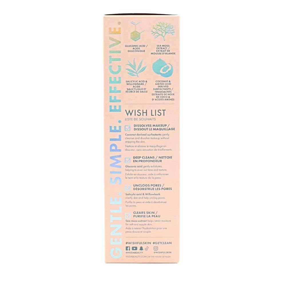 Wishful Get Clean packaging and clean formulation emphasis
