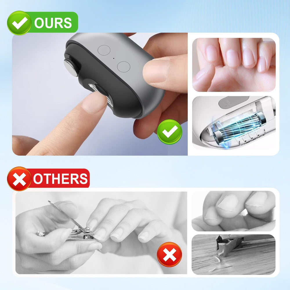Witpiny Two-speed settings adapt to delicate or thick nails