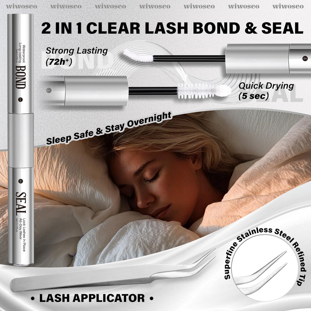 Wiwoseo Beginner-friendly kit for easy at-home lash upgrades