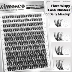 wiwoseo Clear lash bond seal highlighting invisible adhesion for seamless finish