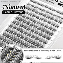 wiwoseo flaunt lash clusters offer versatile length choices for customization.