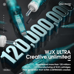 WJX Ultra 1015RM 20-pack of round Magnum needles ready for use