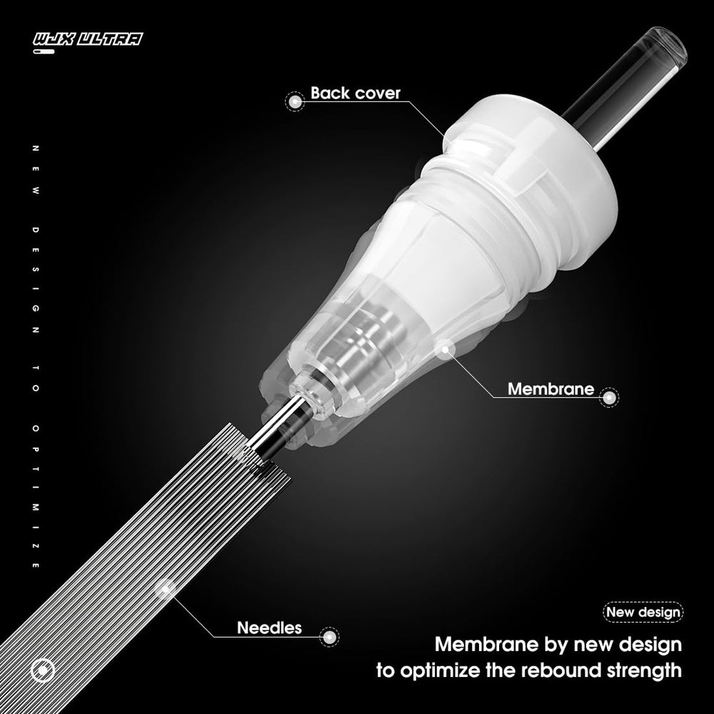 WJX 1011RL anti-ink-reflux design reduces splatter during use.