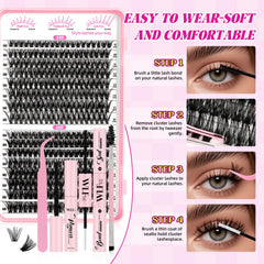 WLFRHD D-Curl Clusters provide durable lift and long-lasting shape