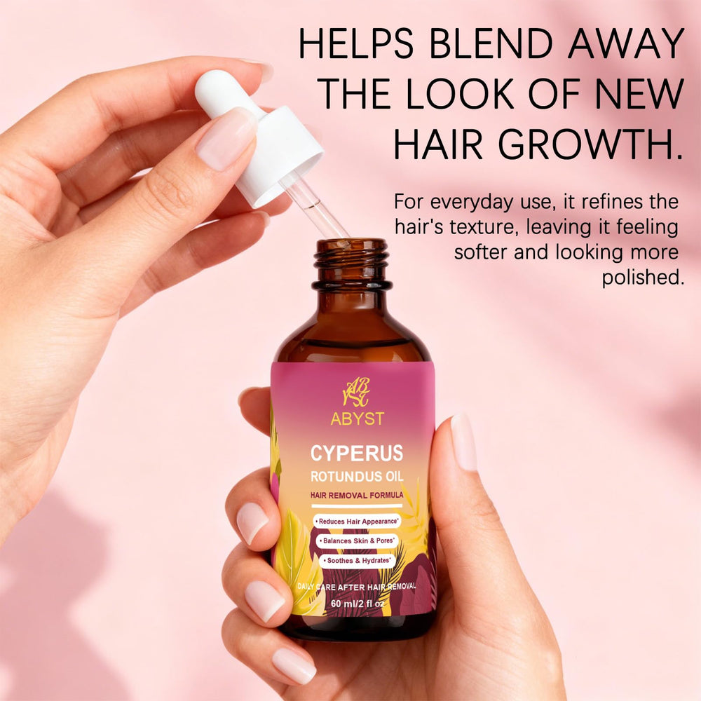WOJJ rosehip oil bottle with skin-moisturizing soothing properties in the image