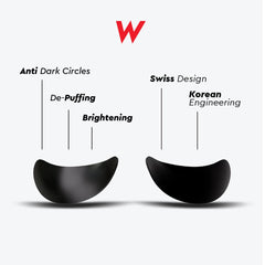 Wolf Project under-eye patches fit ergonomically on the face