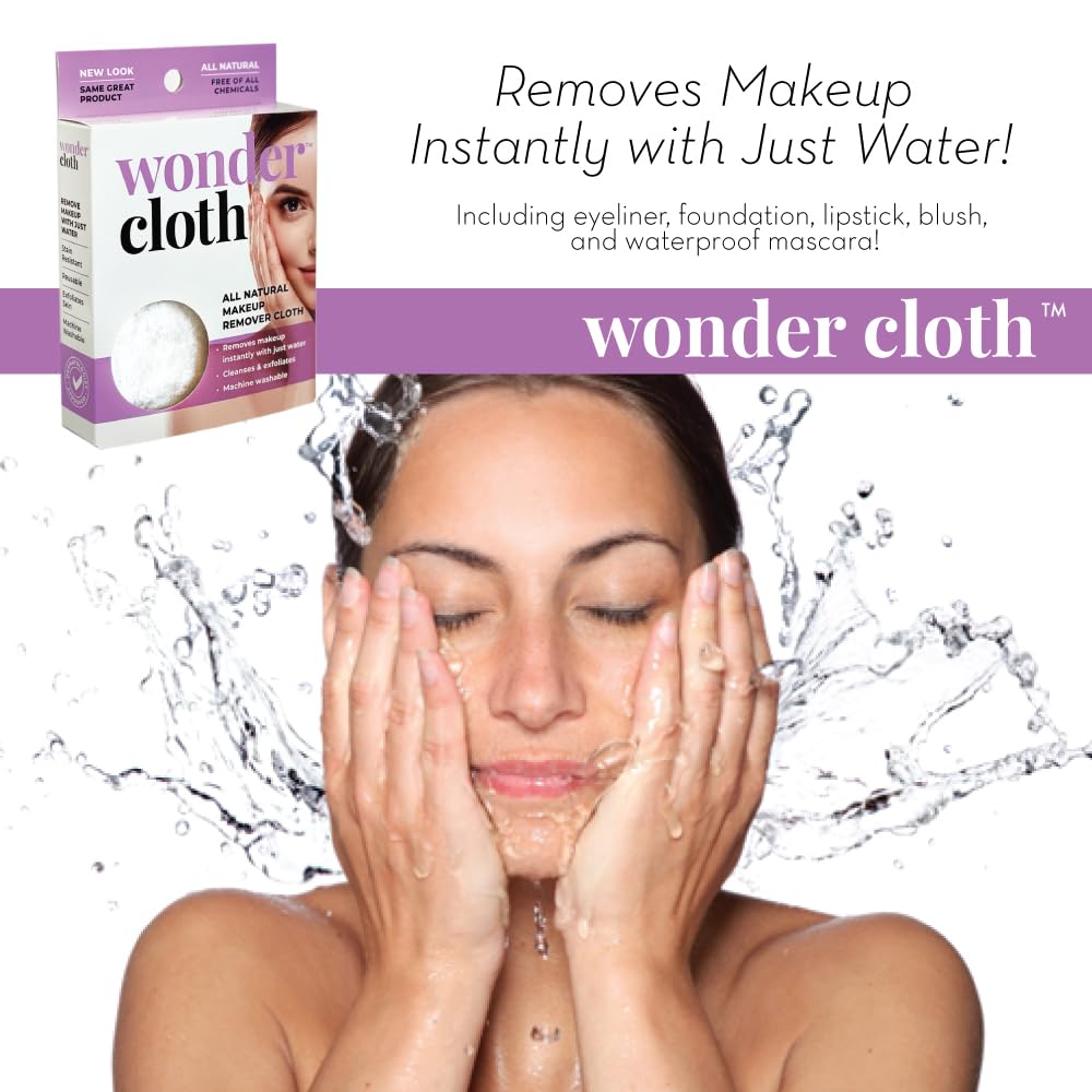 Machine washable Wonder Cloth shows lasting durability and reuse.