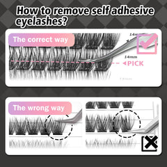 WONSIS safe, long-lasting lashes last at least 48 hours.