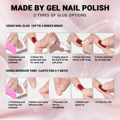 Wooyas reusable soft gel nails for multiple designs.