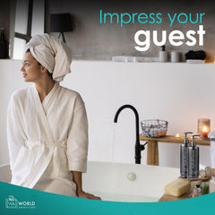 World Amenities 2in1 shampoo conditioner delivers a quick cleanse and detangles.