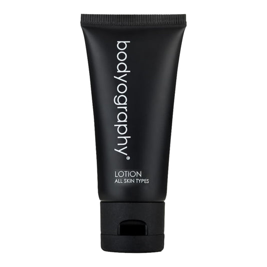 World Amenities Bodyography Lotion 40ml tube with flip-top for easy application