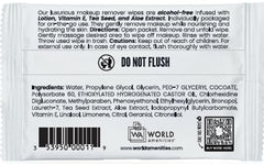 World Amenities bulk 500 count wipes for guest rooms.