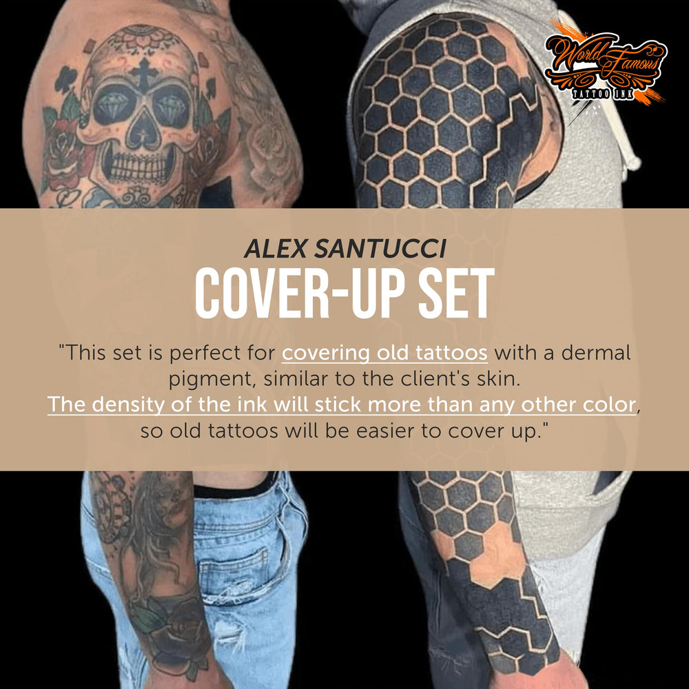 World Famous Tattoo Ink vegan-safe formulation on skin, ideal for sensitive sessions.