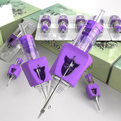 Wormhole Tattoo cartridge compatible with standard tattoo guns for lining, shading, and detailing.