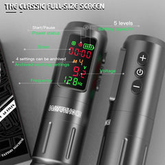 Precise needle control with 3.5mm stroke and adjustable depth