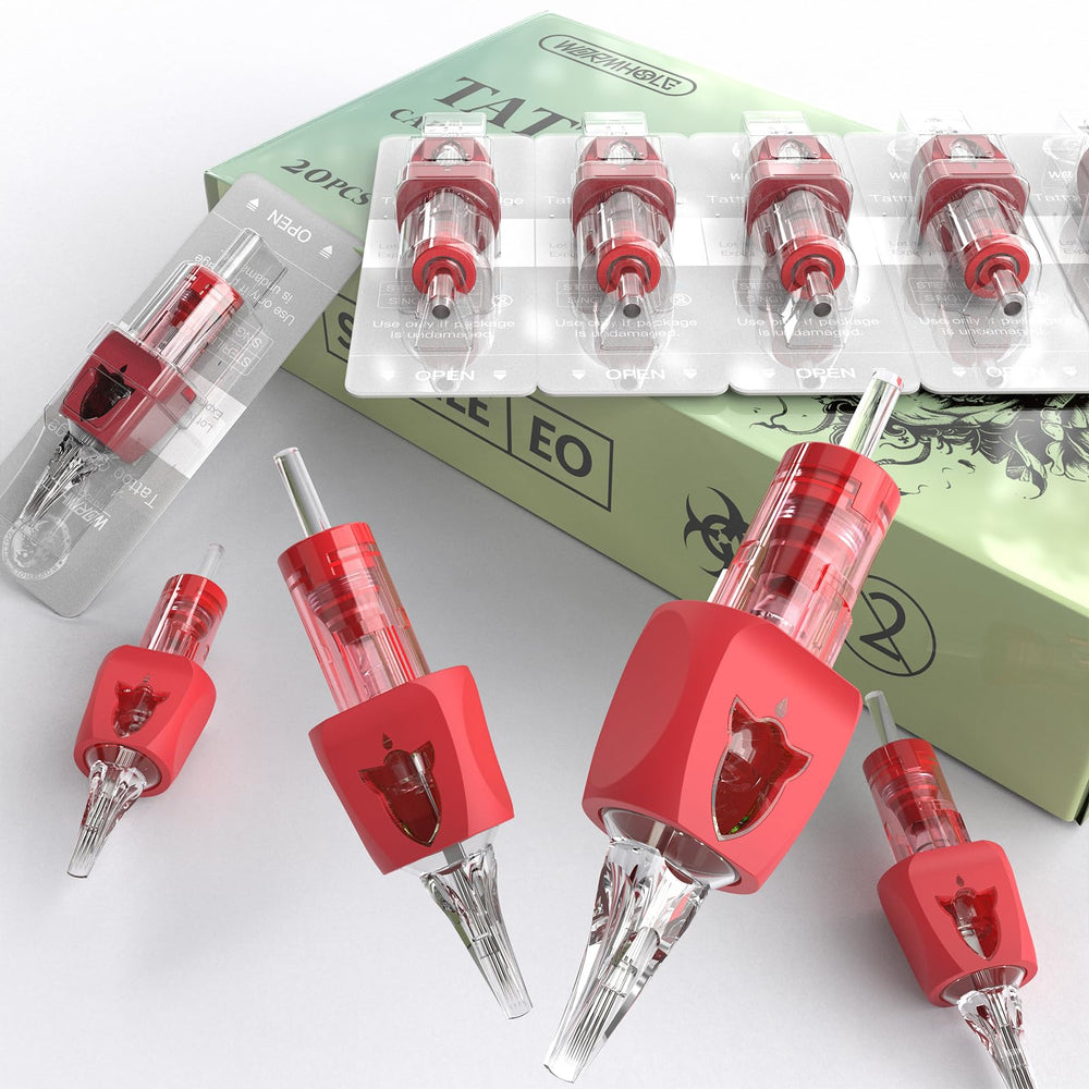 Wormhole 20 piece sealed packaging protects needles