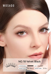 WOSADO glue-free magnetic lashes packaging highlights reusable beauty