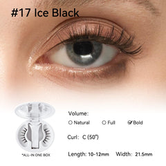 WOSADO magnetic lashes with applicator deliver quick, reusable wear.