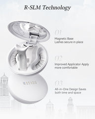 WOSADO V9 Plume Black waterproof lashes ready for day to night wear.