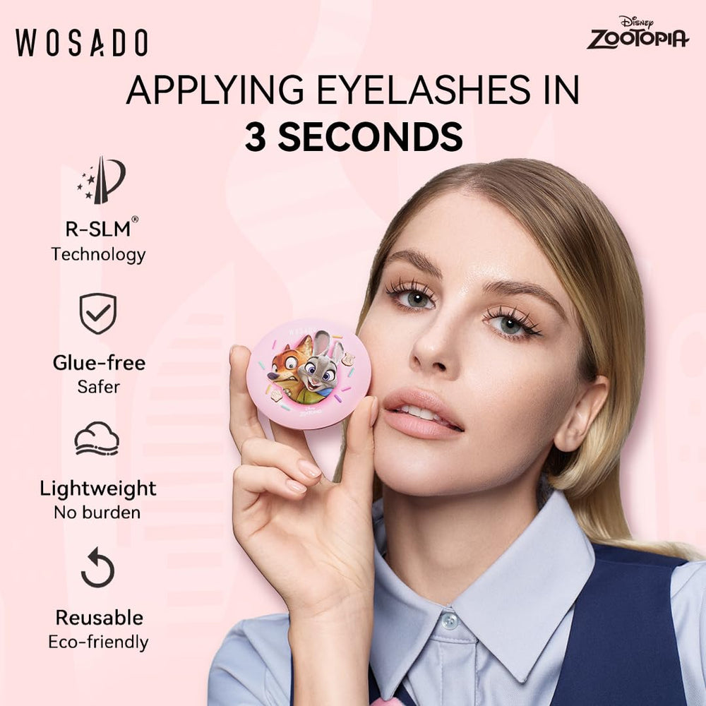 WOSADO waterproof long-wear lashes for all day use