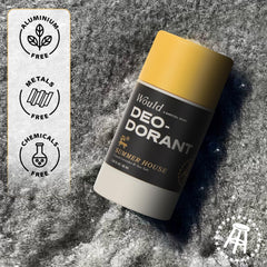 Would deodorant with natural extracts and essential oils for skin comfort.
