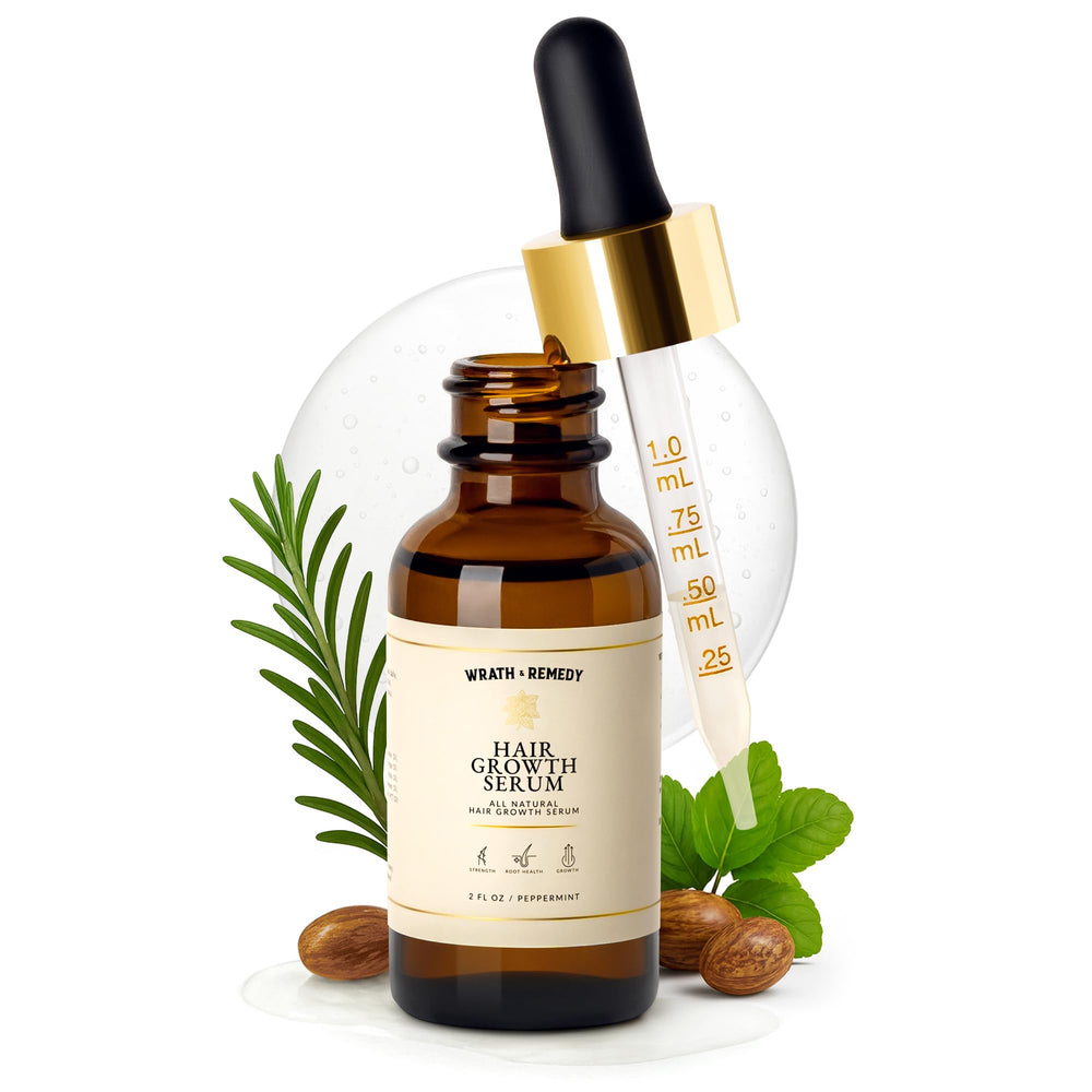Wrath & Remedy Tricho10 bottle front for nourishing scalp care