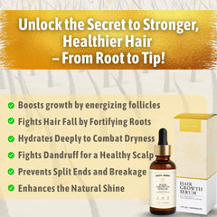 Oil drops on scalp demonstrating rich botanical blend
