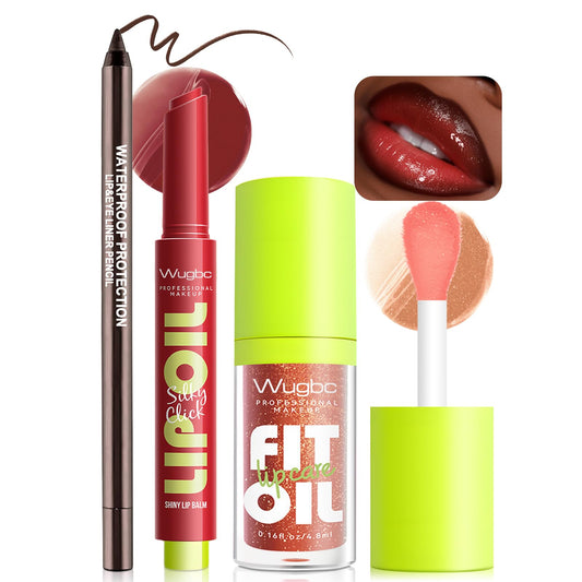 Wugbc brown lip liner for precise shaping and long-lasting definition.
