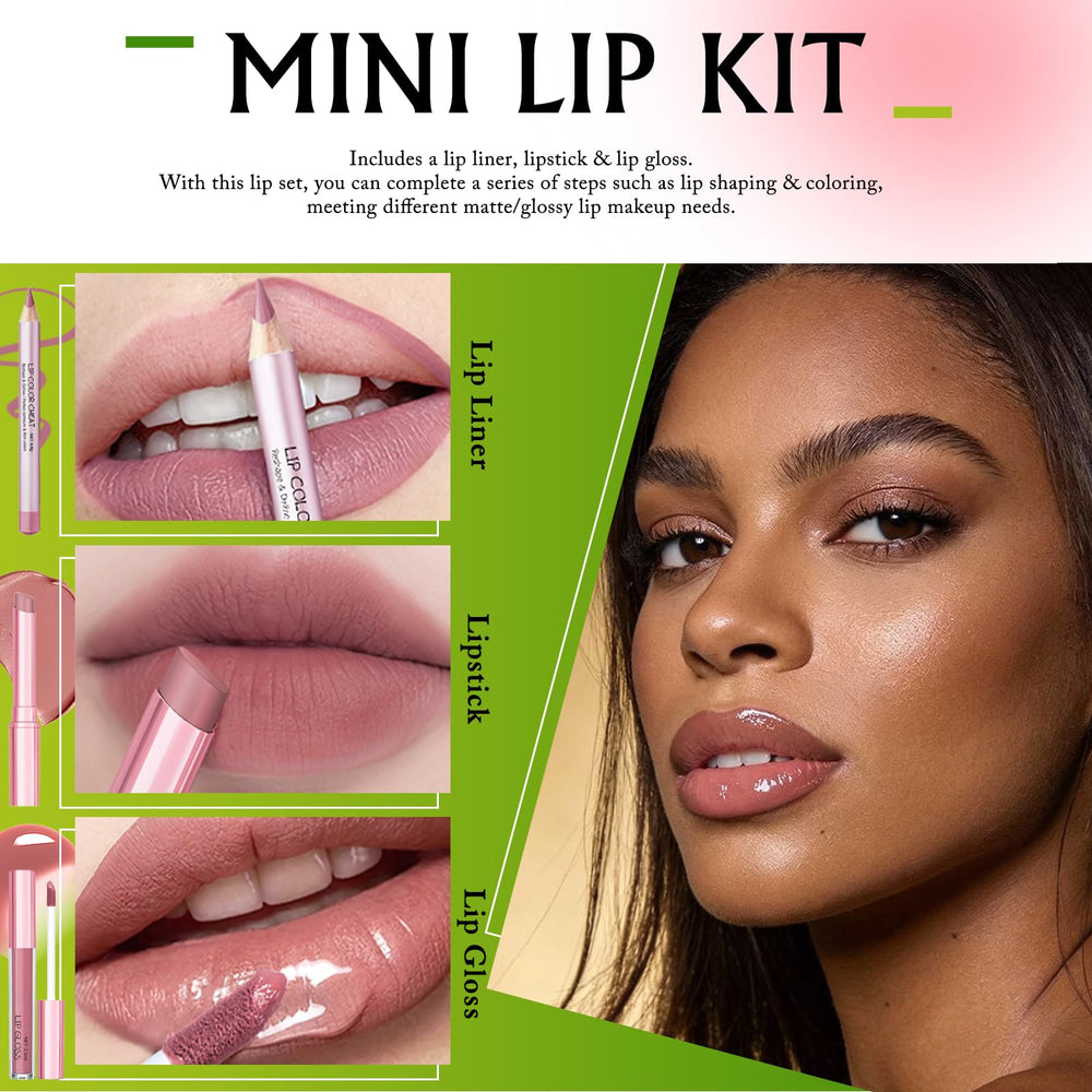 Wugbc Nude Pink Lip Liner delivers precise definition for clean edges.