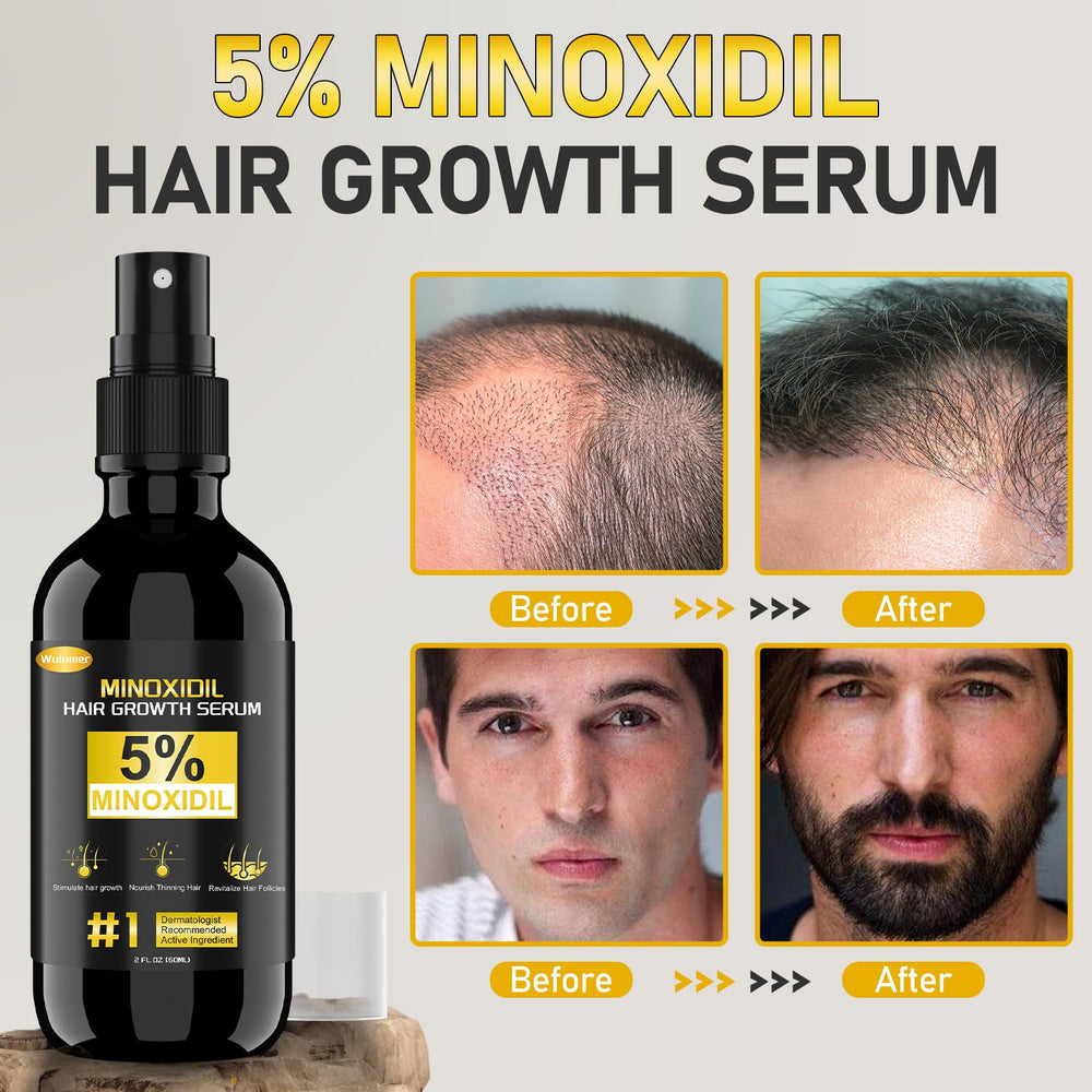 Wulumer night routine image suggests convenient twice-daily use.