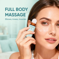 WVJIGE Body oil texture and application close-up