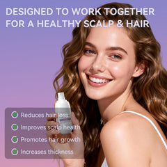 WXMX W-Regrow Pro biotin caffeine blend may support fuller-looking hair