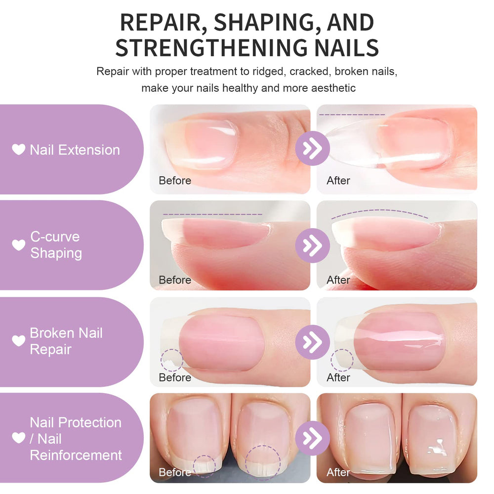 X&D gel brush with spatula for clean application and mixing.