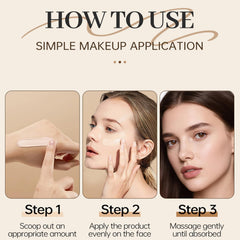 Xianjina CC Cream pump-action bottle for mess-free, quick application