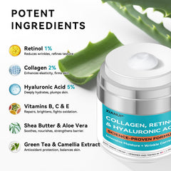 XIANUI cream on clean face shows smooth even absorption