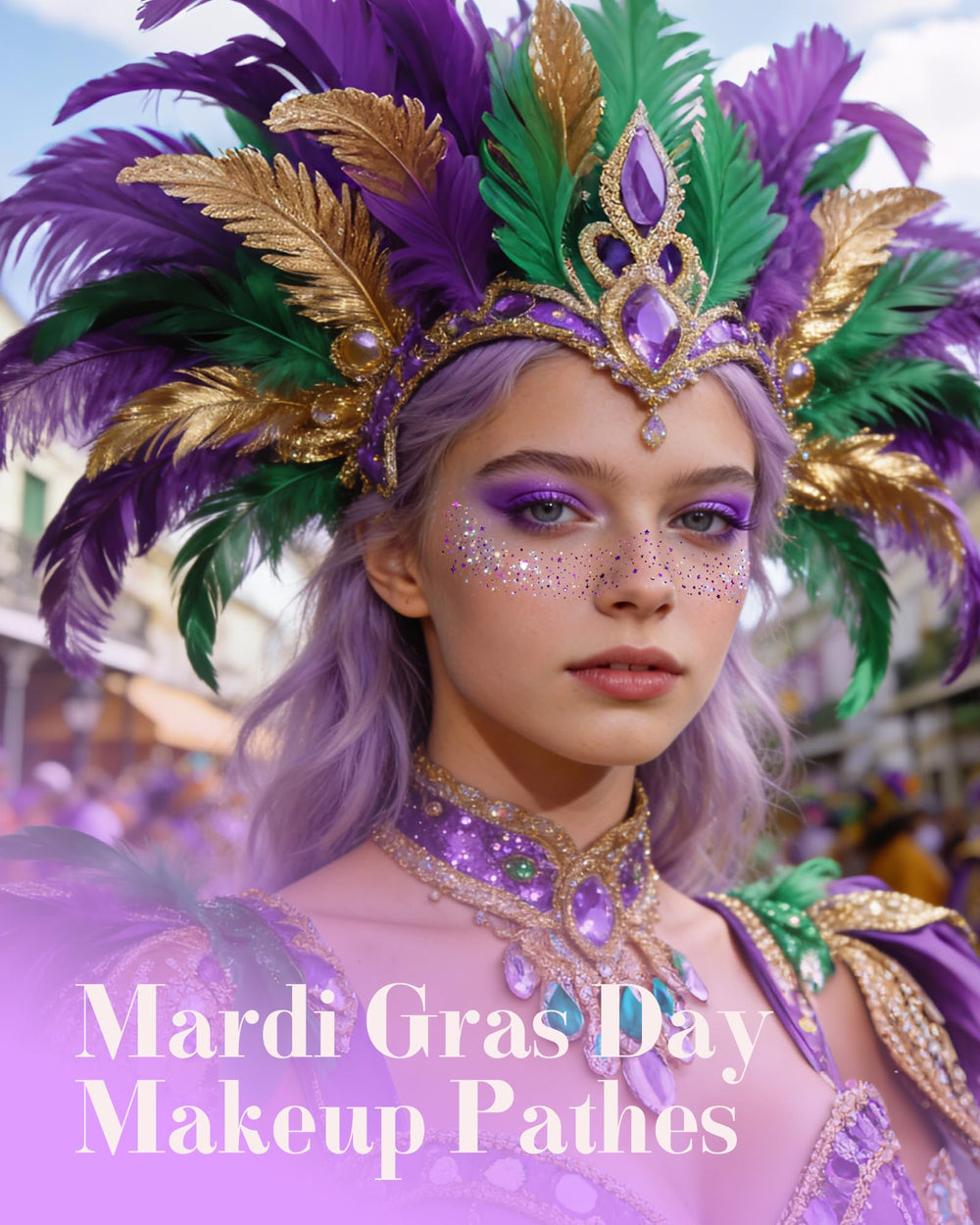 XICZH purple temporary face tattoos patches for easy festival sparkle.