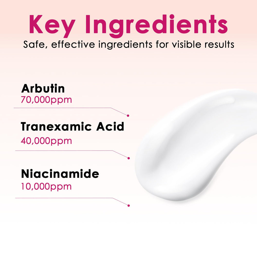 XILRVON Arbutin 7% + TXA 4% cream dispensing pump for easy nightly use