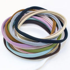 XIMA headbands easy care; washes well and returns to shape