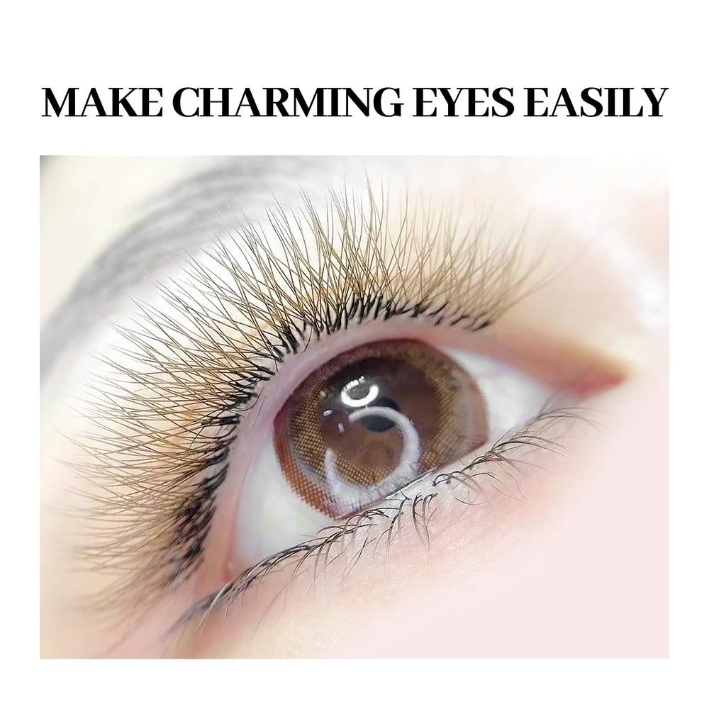 XIUSUZAKI W Lashes W-shape base adds soft, fluffy volume.