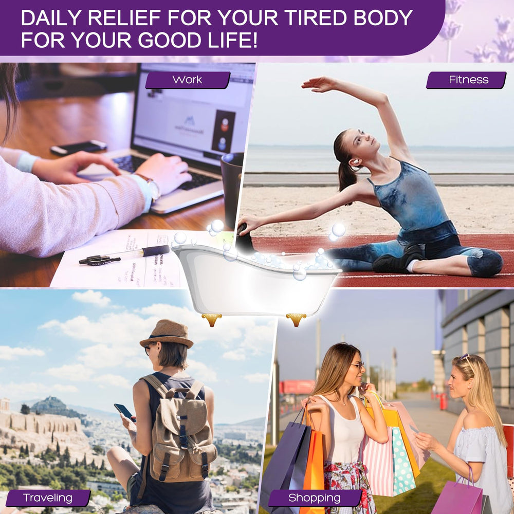 XIWEIOO Dead Sea salt mix supports gentle skin hydration