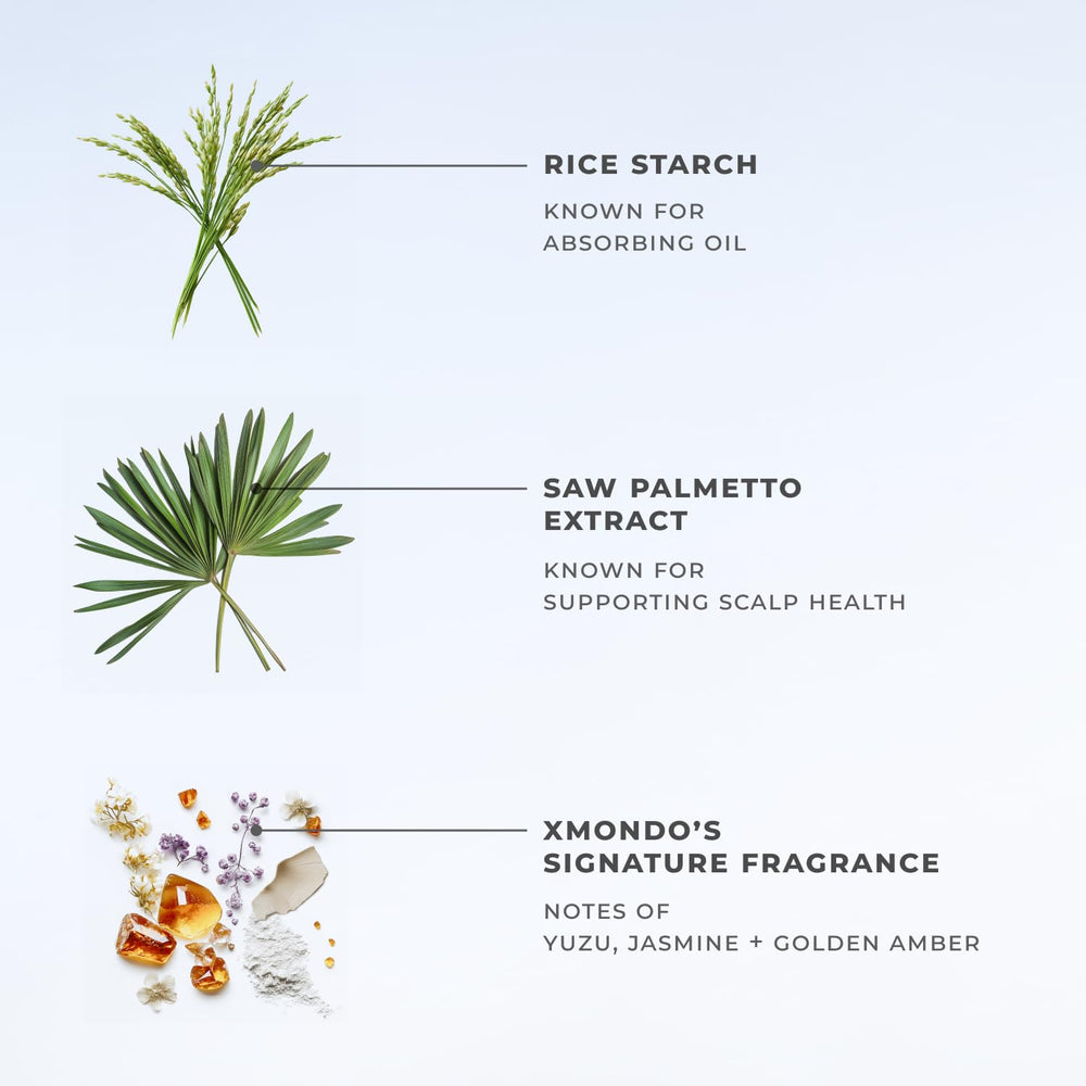 XMONDO Hair BOOST X vegan formula symbol.